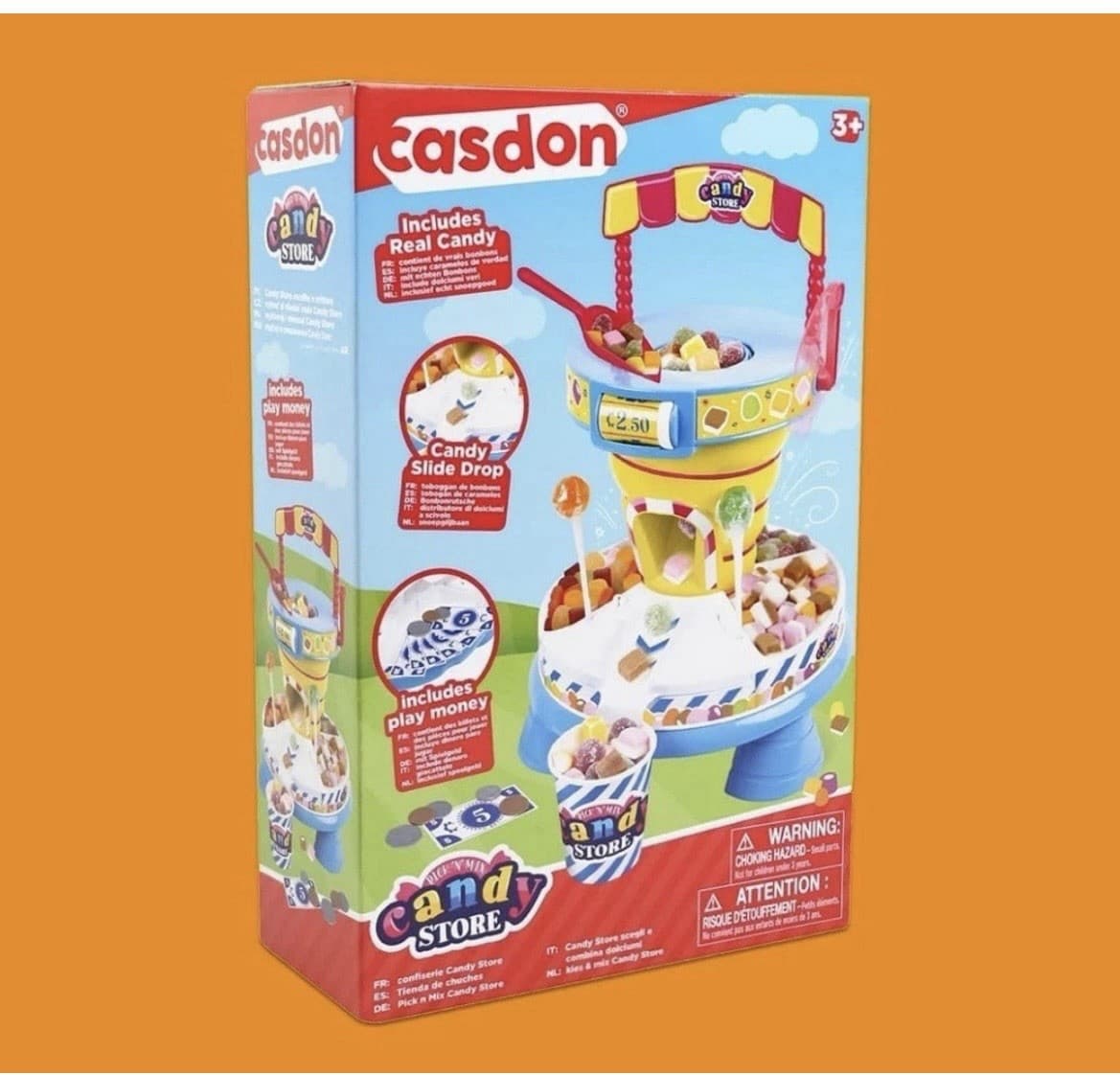 Casdon Pick and Mix Candy Store | Interactive Sweet Shop Set For Children 3+ | Ro