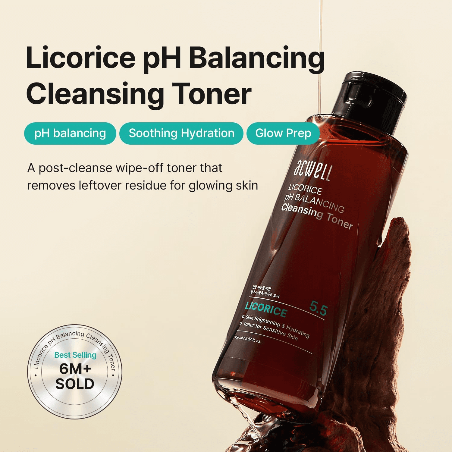 [] Licorice Ph Balancing Cleansing Toner 150Ml (5 Fl. Oz.) K-Beauty view 2