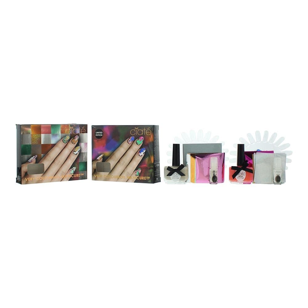 Ciate Colourfoil Duo Set Pink and Grey Carnival Couture and Wonderland - NEW.