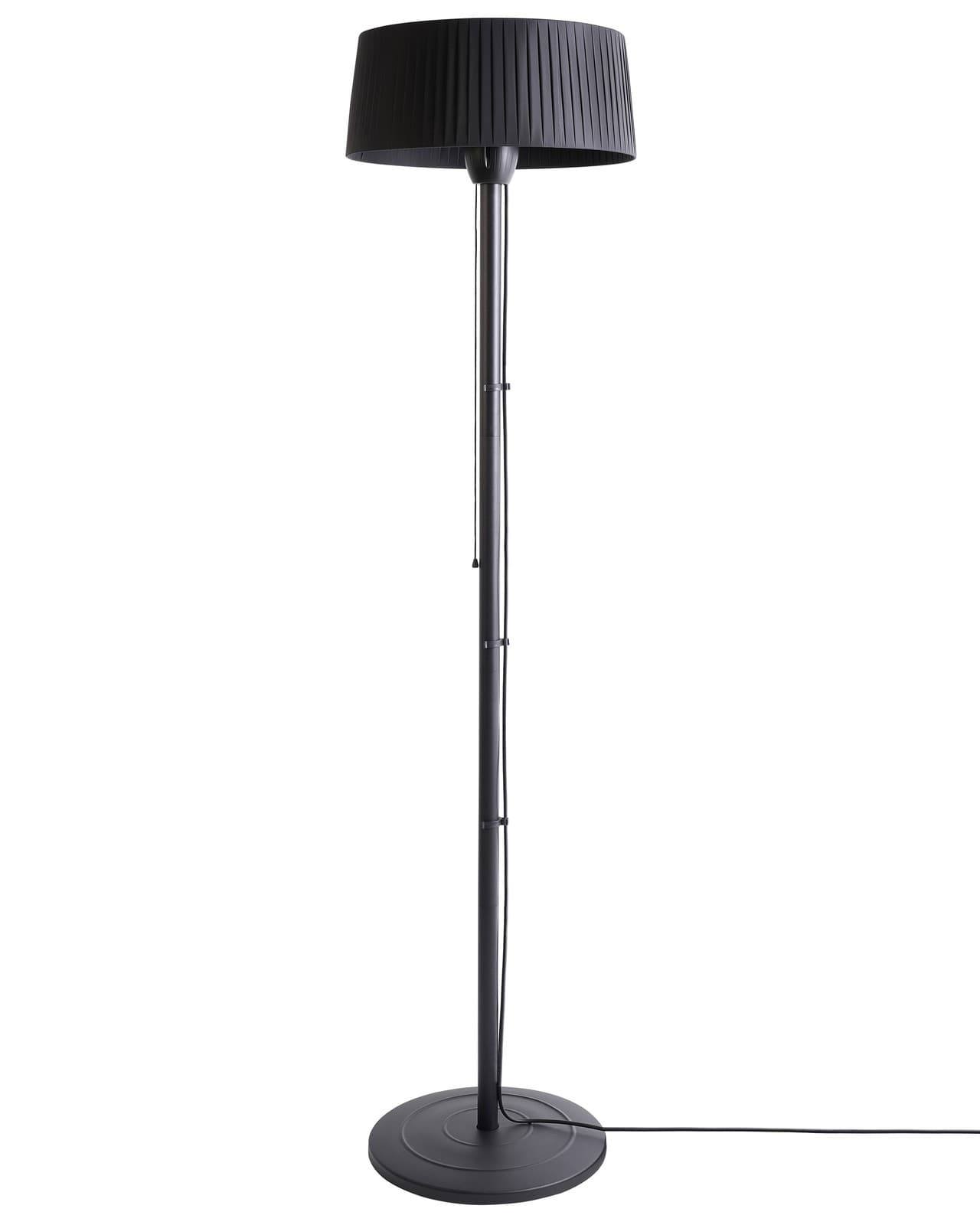 Freestanding Infrared Patio Heater VARAZZE 1500 W Black