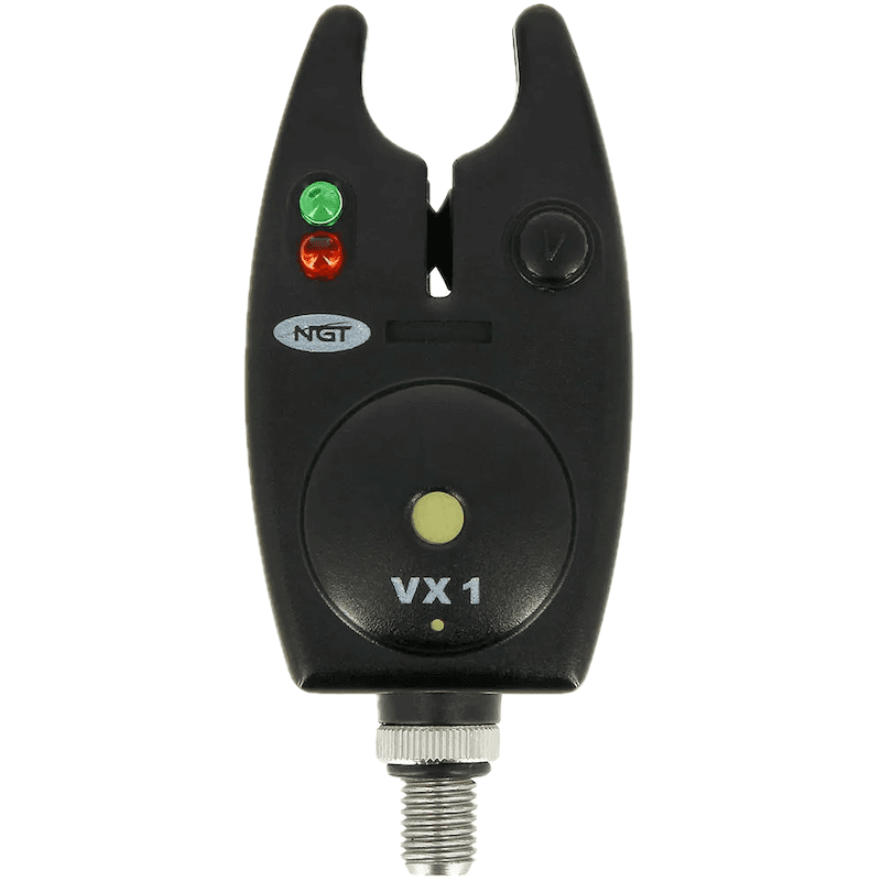 NGT VX1 Bite Alarm with Volume Control Carp Coarse Fishing + Battery