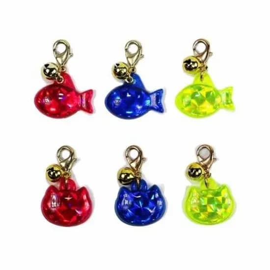 Ancol® Reflective ID Cat Collar Tag x1 (design will vary)