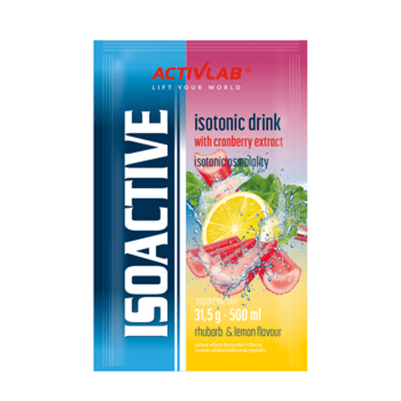 Isoactiv rabarbar-cytryna Activlab (saszetka 31.50 g) Unipro sp. z o.o.
