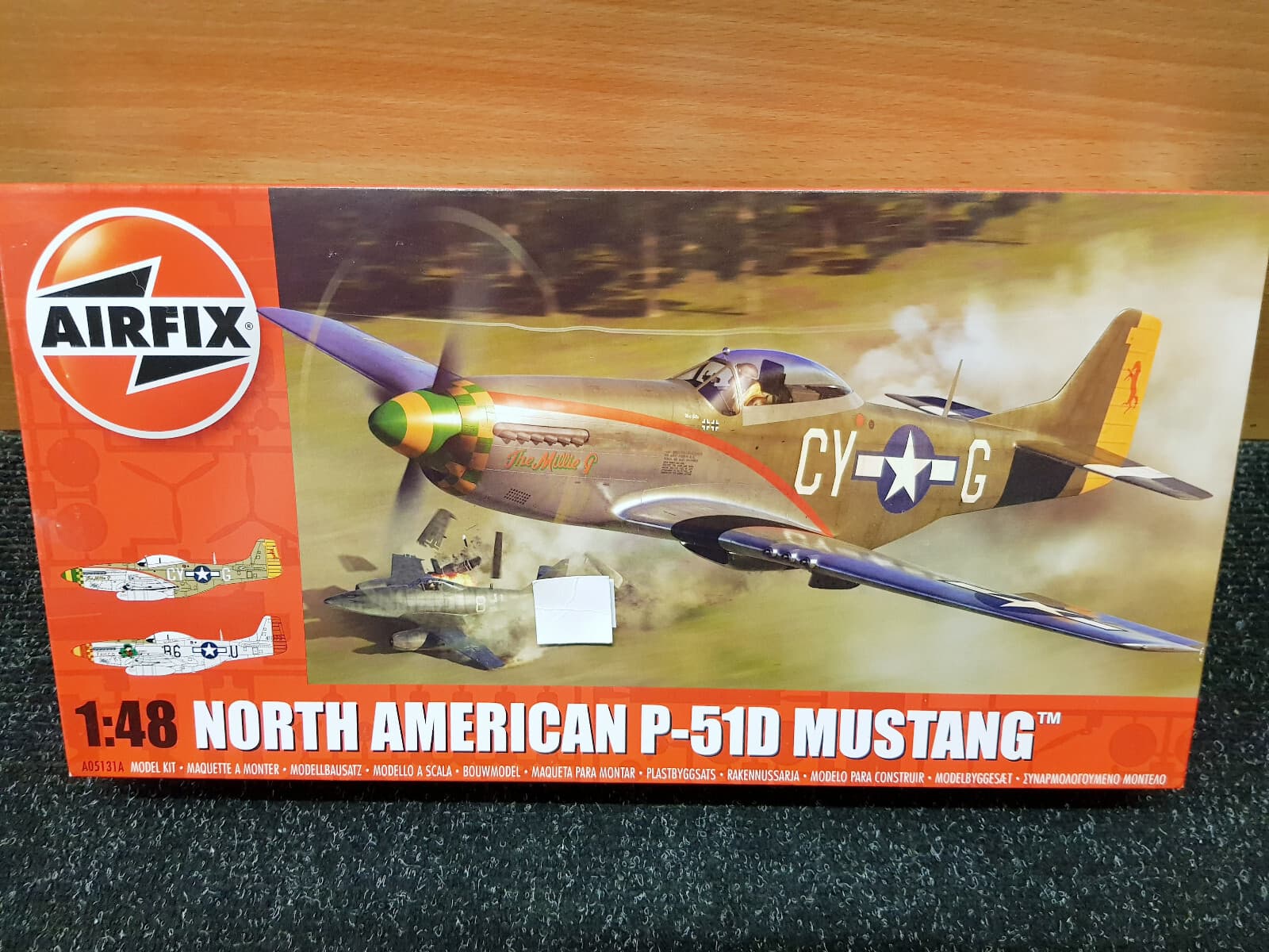 A05131A Airfix 1:48 Scale North American P-51D Mustang