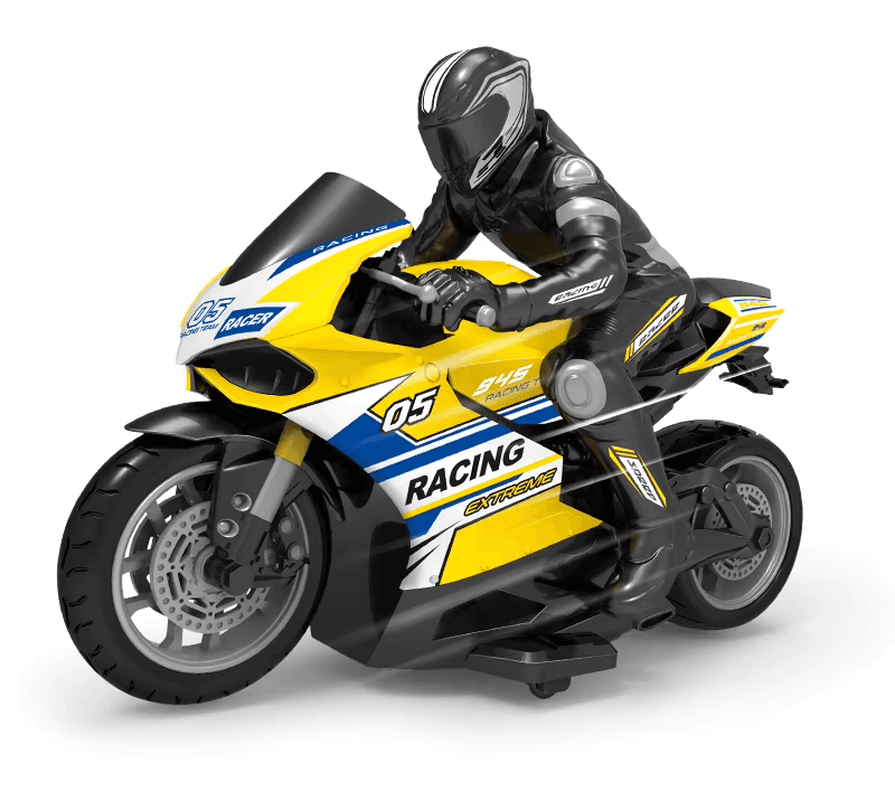 1/10 Electric Motorcycle RC Cars Scale High Speed Racing 4 Channels Remote Contr