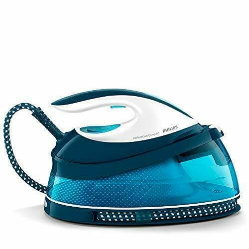Philips PerfectCare Compact Steam iron| 120 g/min steam| blue (GC7840/26)