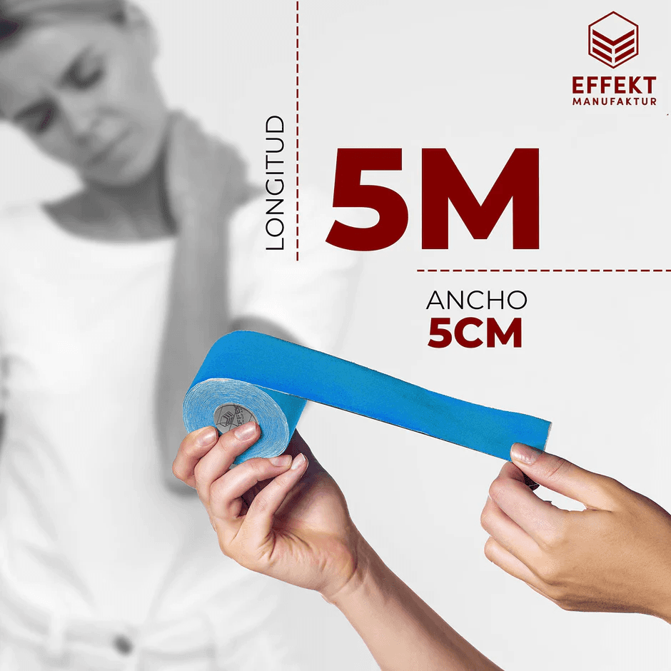 Effekt Manufaktur [5M X  5cm] Kinesiology Tape Waterproof I Elastic Kinesiotape. view 2