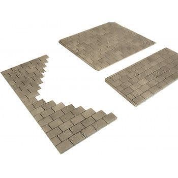 Metcalfe MOO60 Individual Stone Paving Slabs OO/HO Gauge