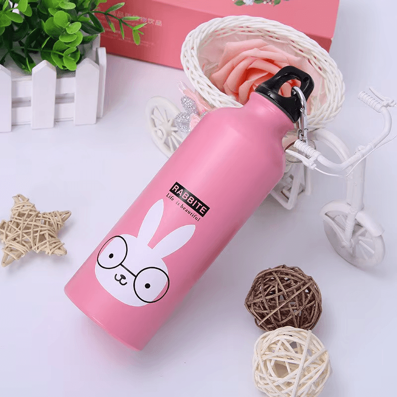 Cute Animal Water Bottle for Kids - Perfect for Outdoor Sports and School