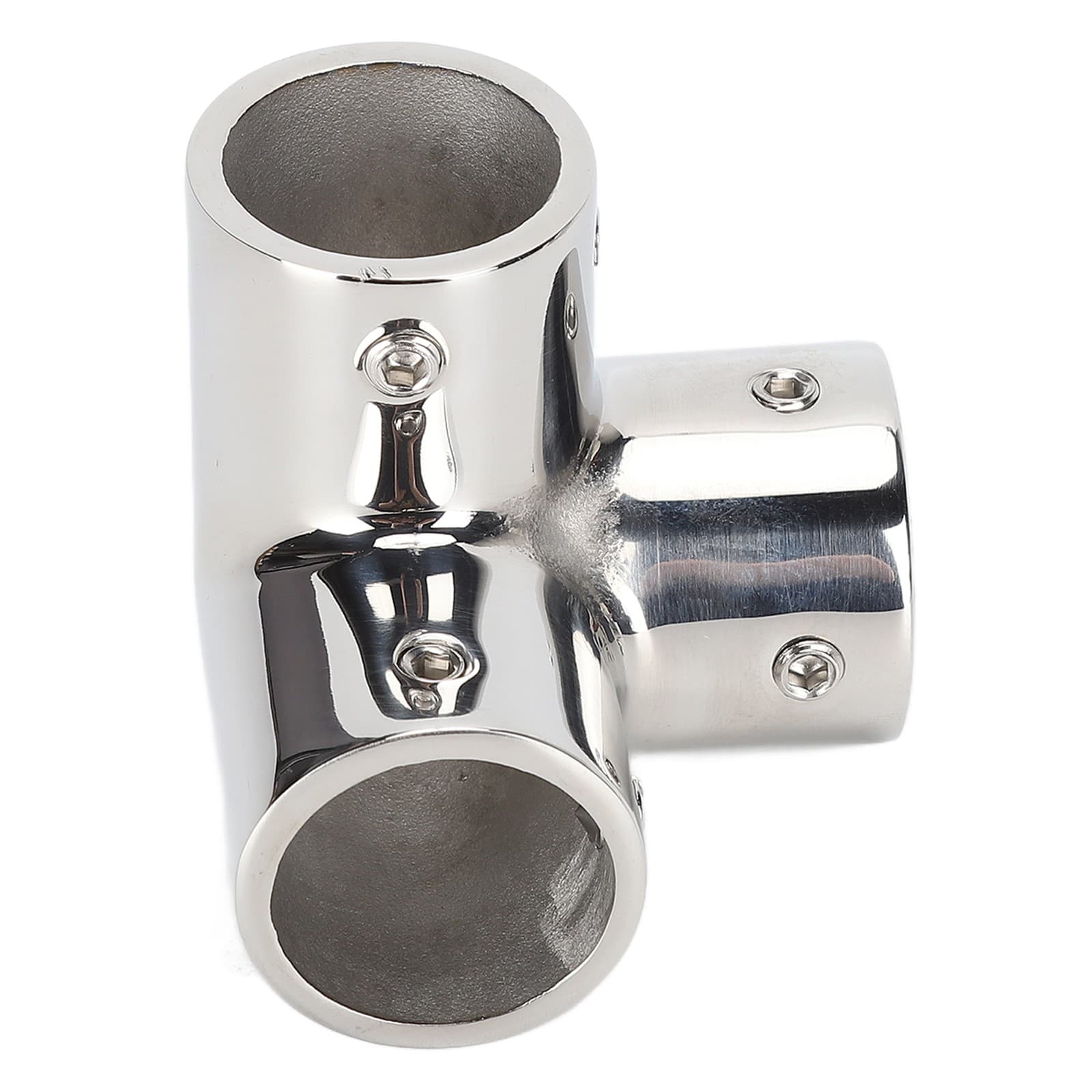 3 Way Corner Tee Joint Stainless Steel Handrail Elbow Tee Pipe Fitting 22mm/25mm