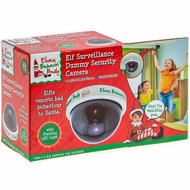 Elves Behavin' Badly Naughty Elf Surveillance Camera | naughty elf shelf