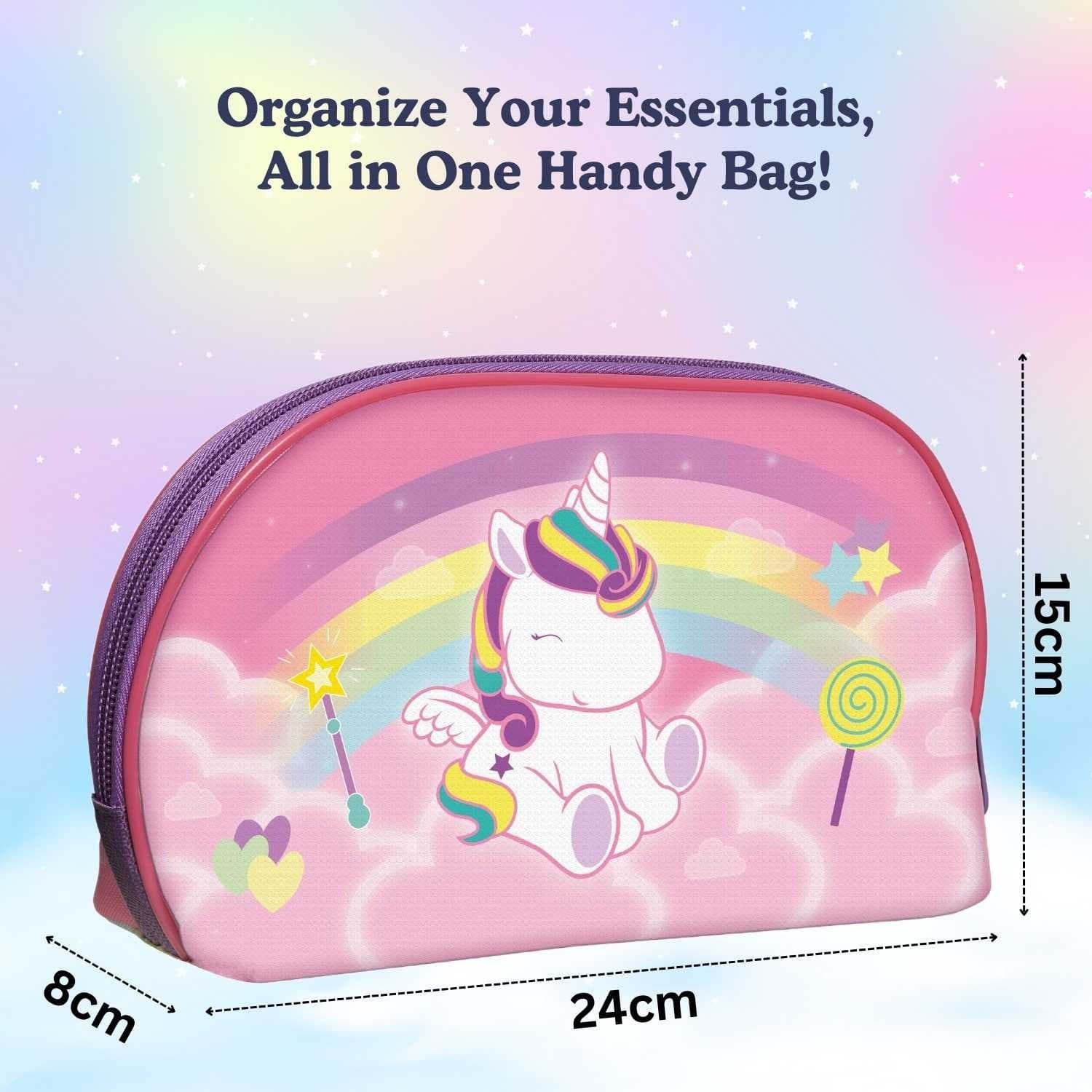 Unicorn Fragrance Gift Set for Girls - EDT 50ml| Shower Gel 100ml and Toiletry Bag view 2