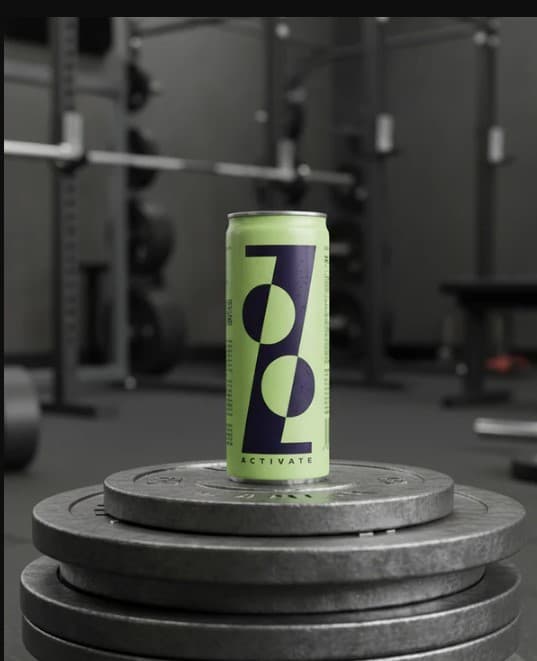 Zooz Activate Energy Drink Mint Lime 330ml-2 Pack