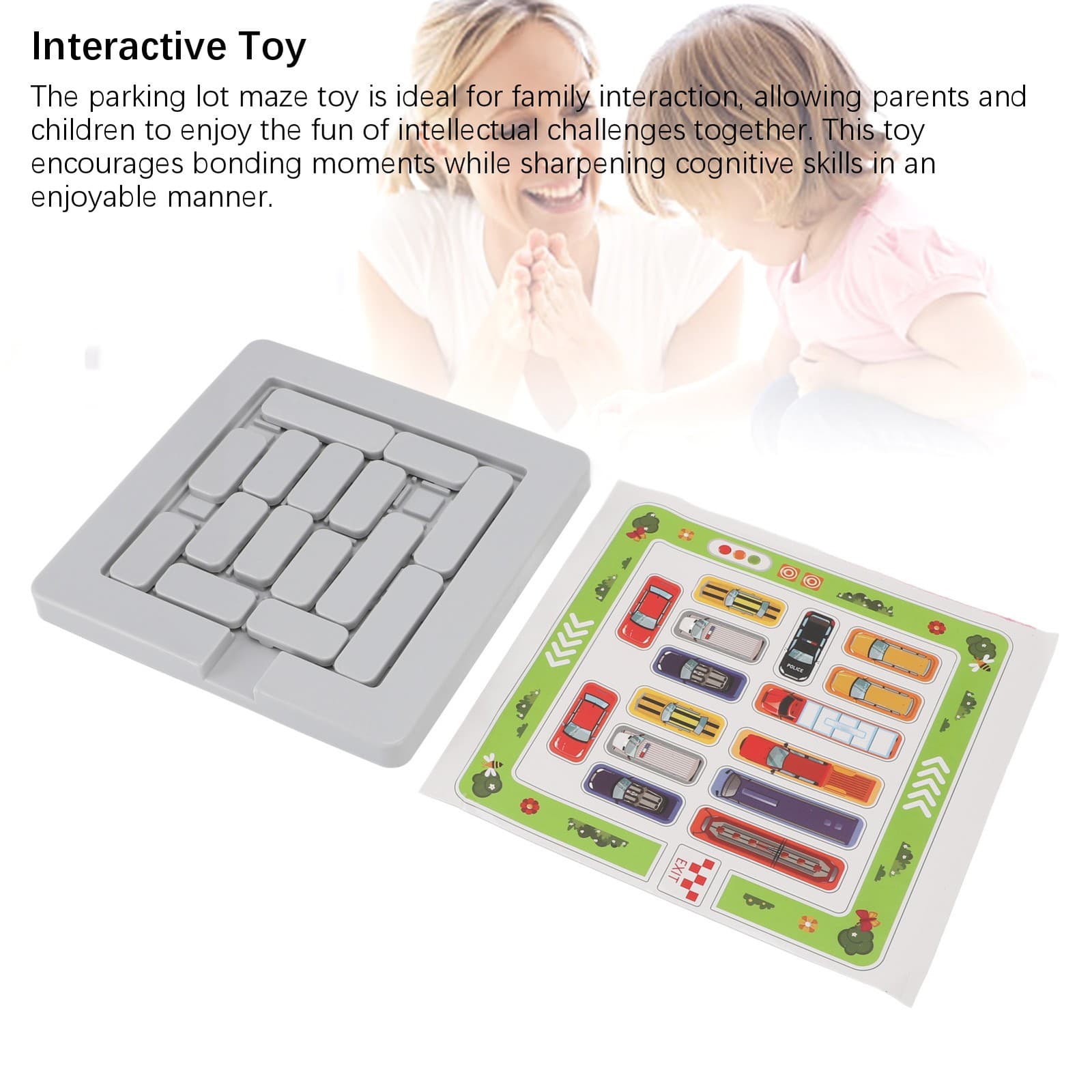 Puzzle Parking Lot Maze Toy Interactive Toy Parking Lot Maze Toy For Children