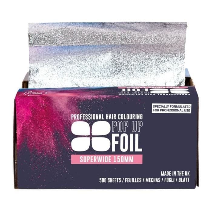 Procare Embossed Superwide Pop Up Foil Sheets 150mm x 280mm x 500 - Free P&P