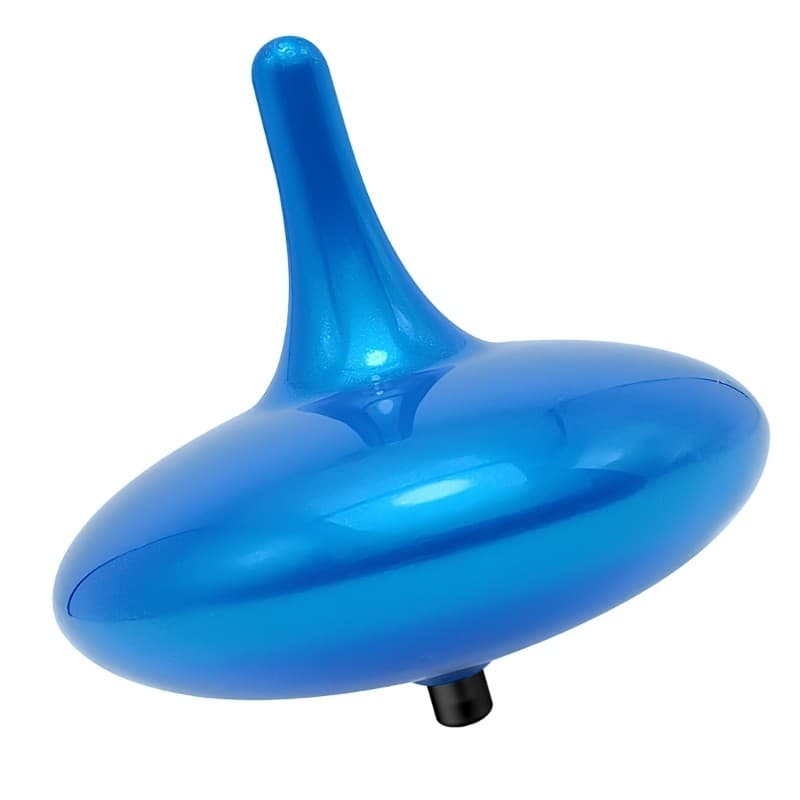 Unique Whirling Motorized Rotating Top Long Lasting Motion Over 6 Hours