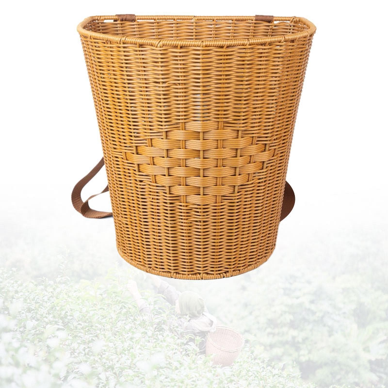 Storage Basket Backpack Multipurpose Portable Easy to Use Shopping Basket for