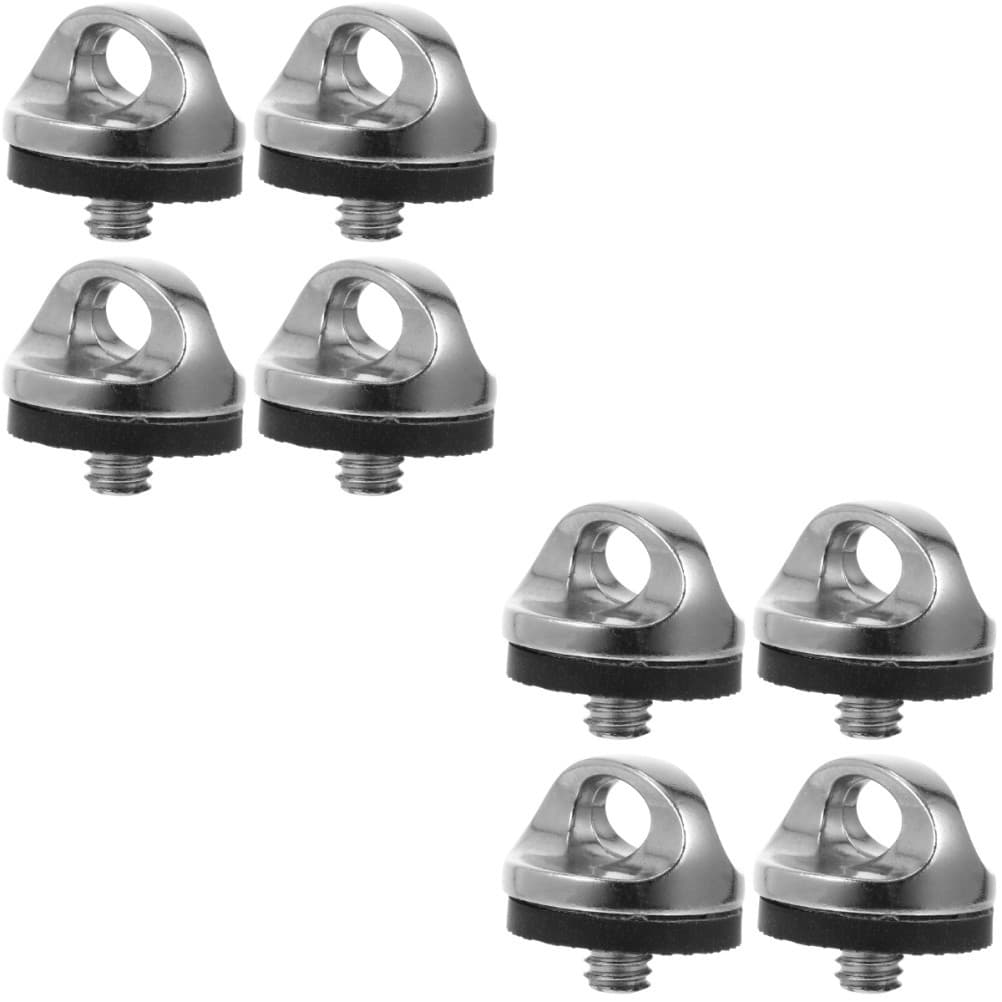 8 PCS  Camera Neck Strap Screw Holder 1/4 inch Quick Release Strap Fixing Screw