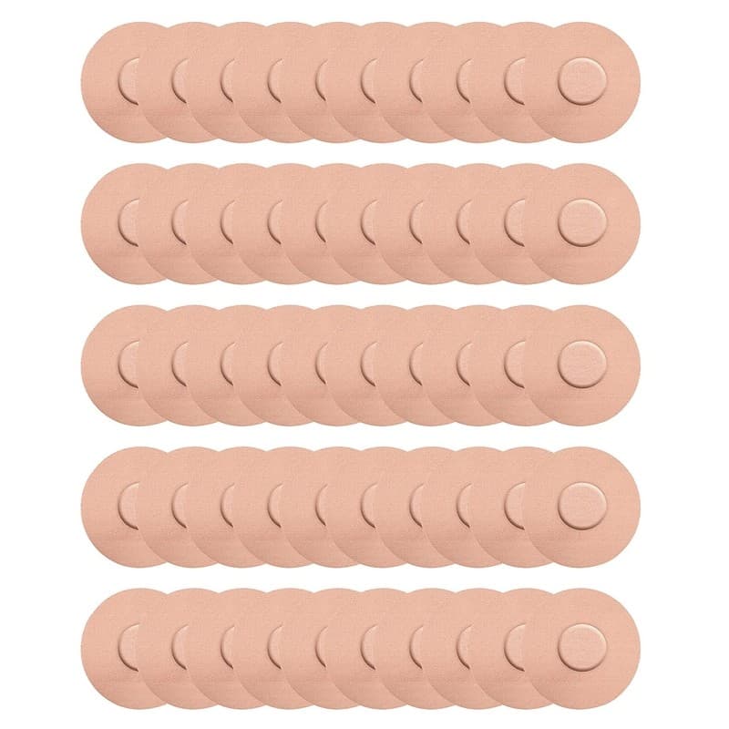 50 Pieces/set Freestyle Self-Adhesive Patches Complexion Black for Shower