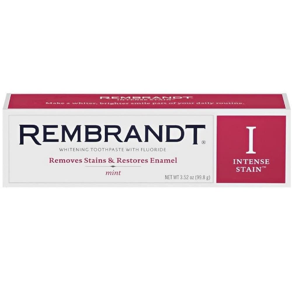 Rembrandt Intense Stain Whitening Toothpaste with Fluoride 85 g (Pack of 1)