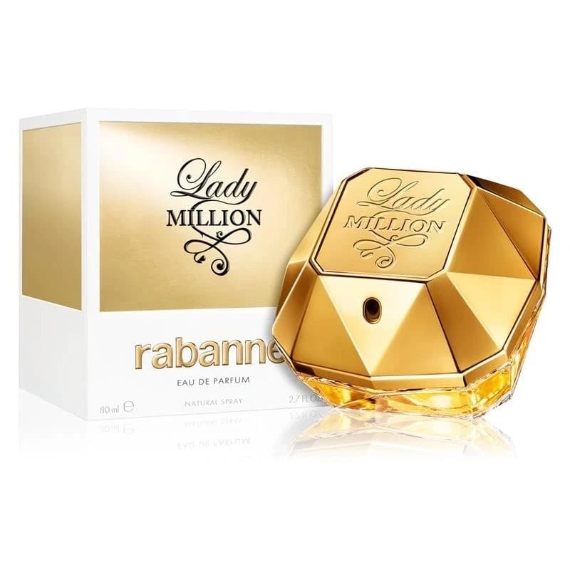 Rabanne Lady Million Eau de Parfum 80ml Spray New and Sealed