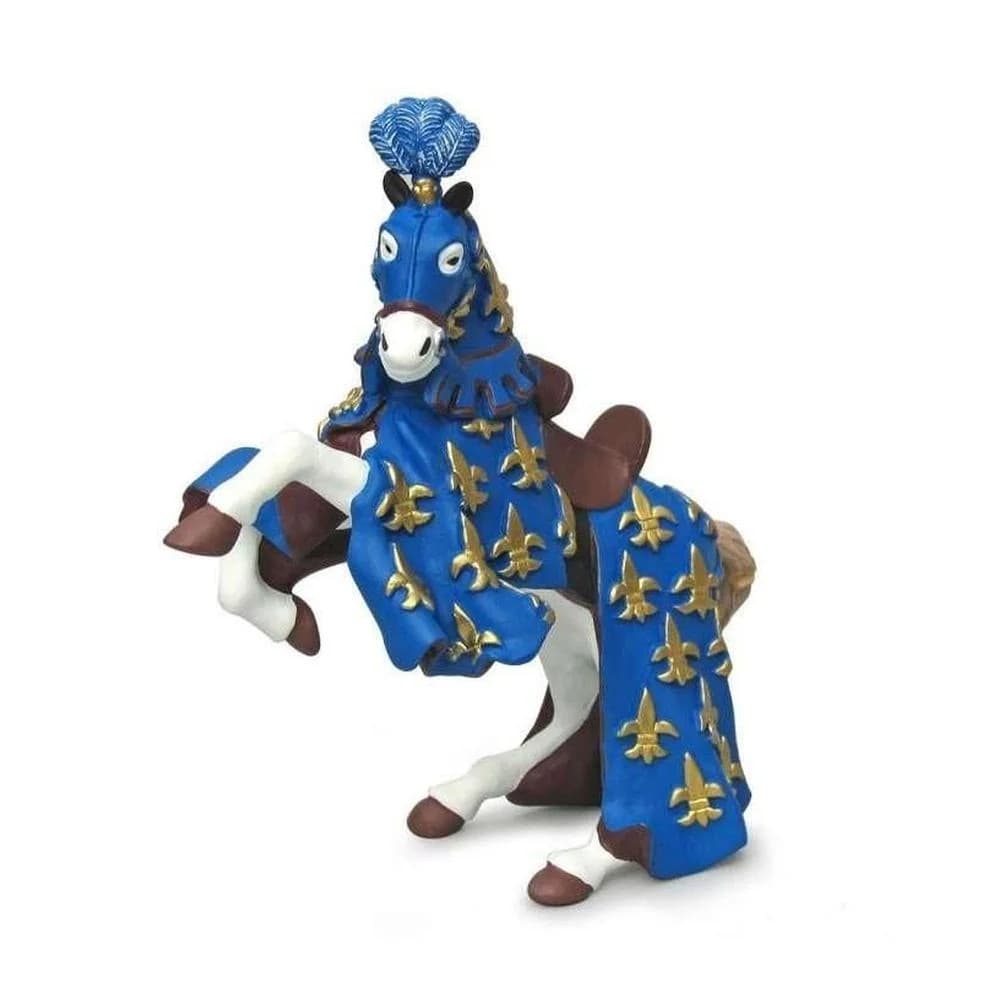 Blue Prince Philip Horse Figurine