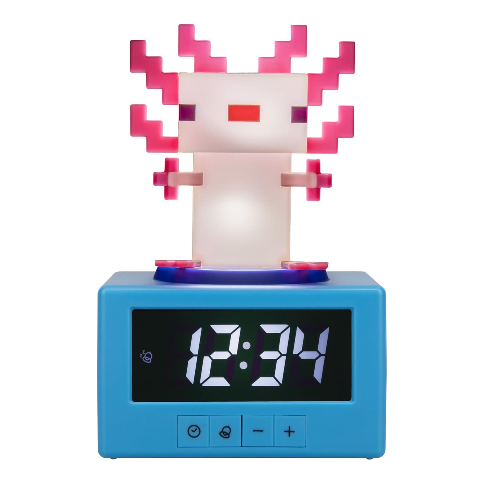 Paladone Icons: Minecraft - Axolotl Alarm Clock (Pp15043Mcf) NEW