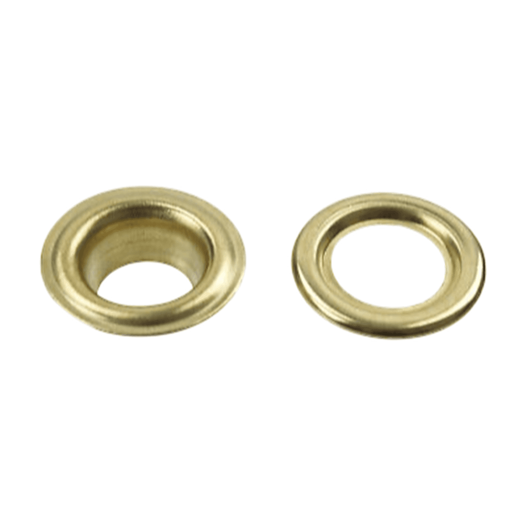 Brass Eyelets 13mm 1/2\" W4 - Pack of 10 Caravan Motorhome