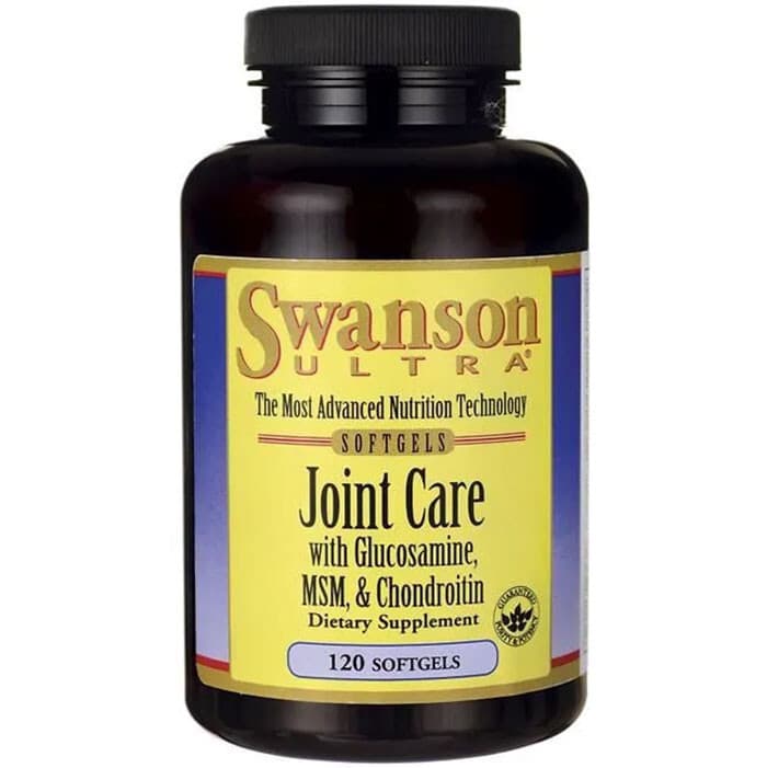Swanson Joint Care 120 Softgels Glucosamine| MSM| Chondroitin Joint Health