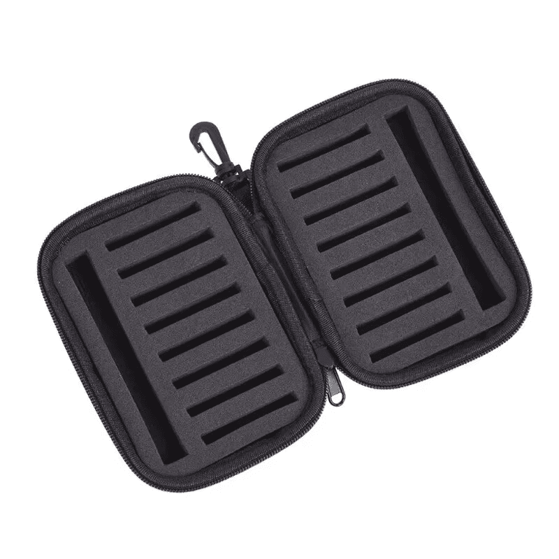 Fly Fishing Lure Spinner Spoon Foam Box with Hooks Storage Container