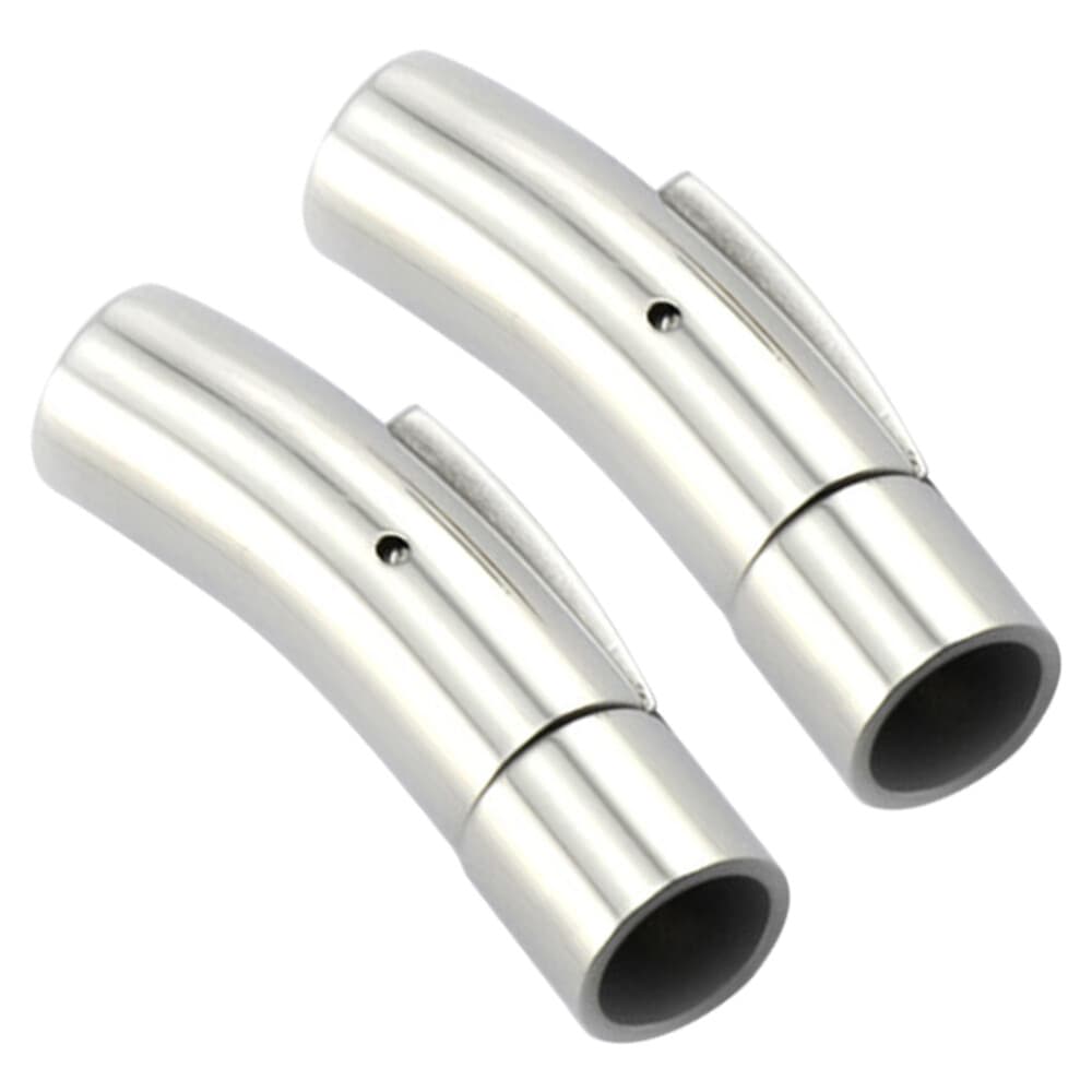 2 Pcs Magnetic Cord End Clasp Jewelry Making Accessories