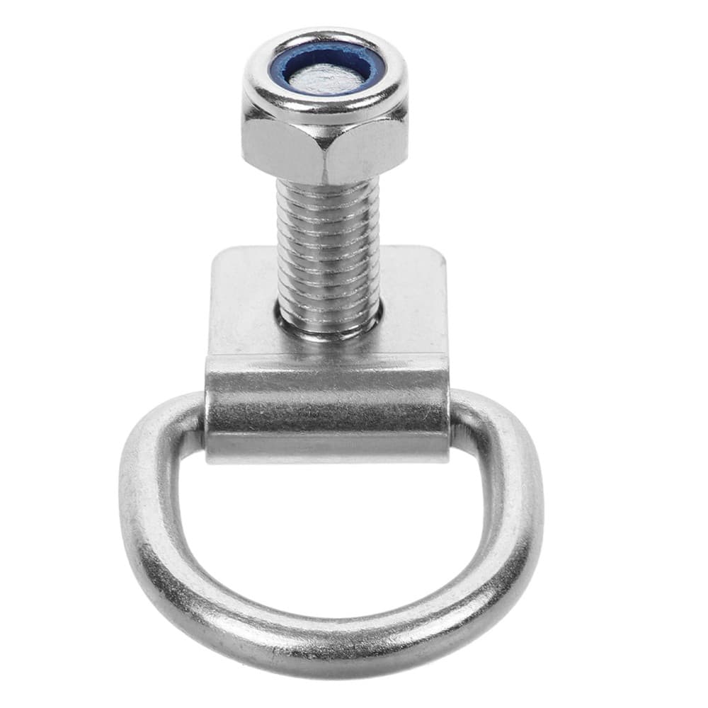 Heavy Duty Bolt On D Ring Tie Down Anchors Hooks for Trailers Trucks and Cargo