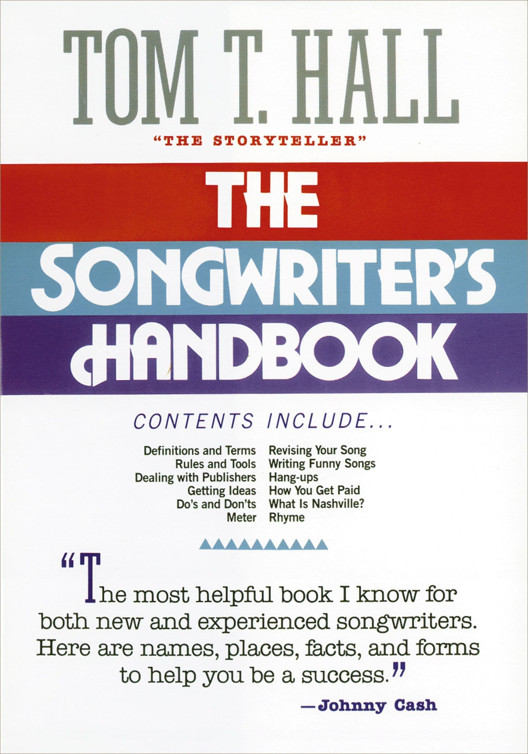Songwriter's Handbook, Paperback, Tom Hall