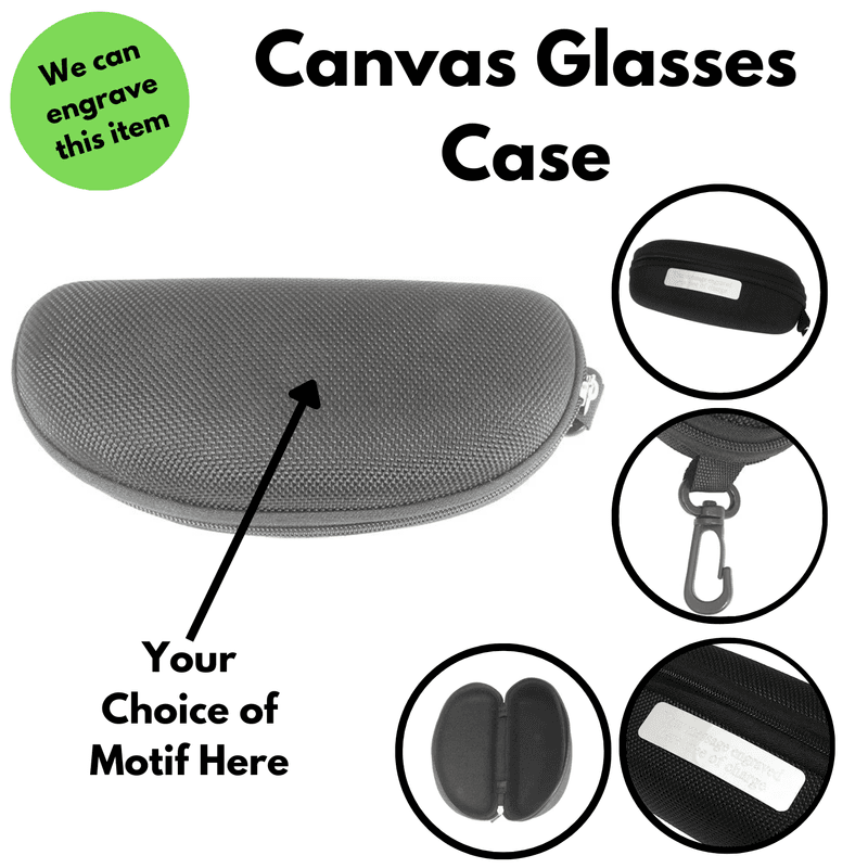 Halloween and Death Glasses Cases With Free Engraving