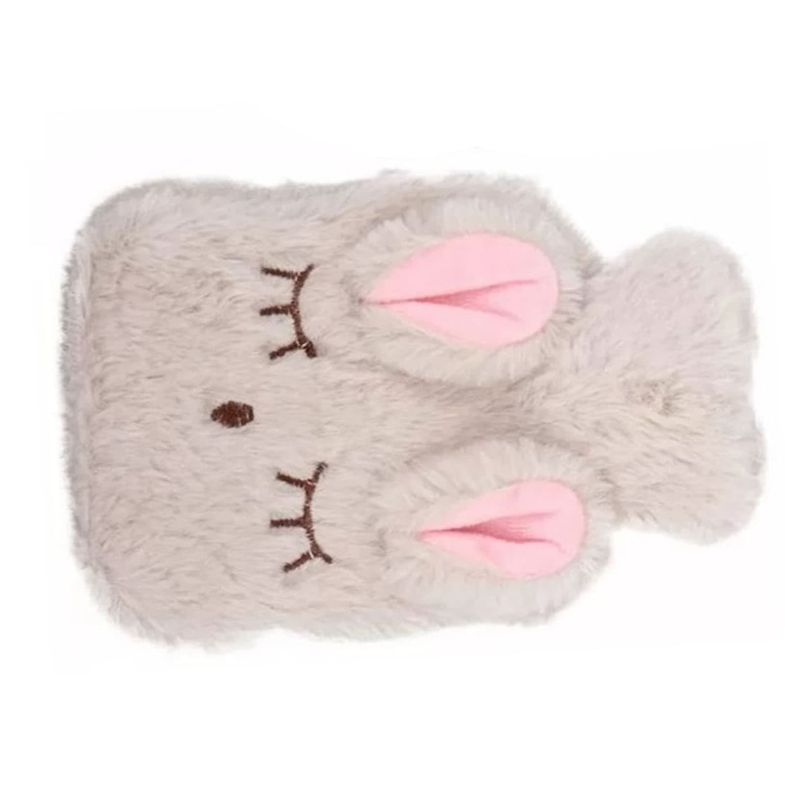 ˘ Hot Water Bottle Explosion Proof Prevent Scald Detachable Rabbit Pattern Plush view 2