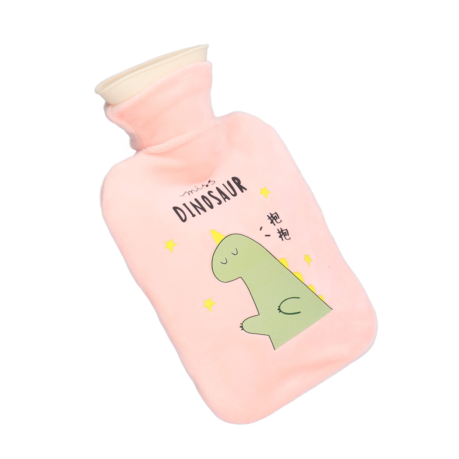 500ml Hot Water Bottle Dinosaur Cartoon Thickened Leak Proof Warm Hot Water NEW