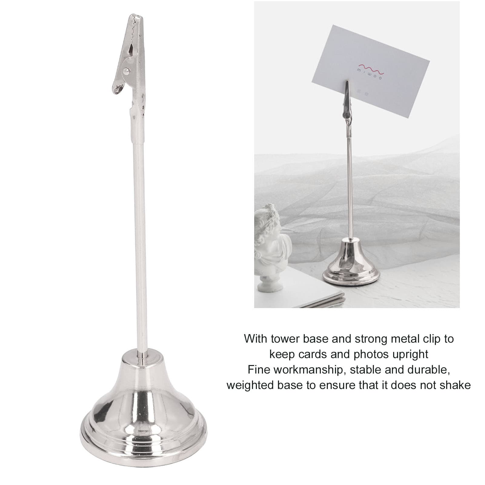 ˘ Table Number Holder Convenient Practical Stable Reliable Attractive Decorative