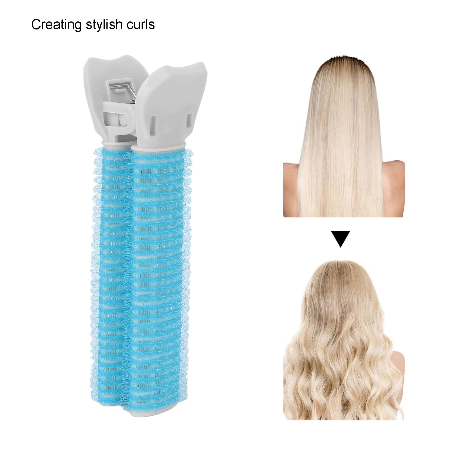 2x Hair Volume Roller Curler Clip Portable Volumizing Hair Root Clips Bangs NEW
