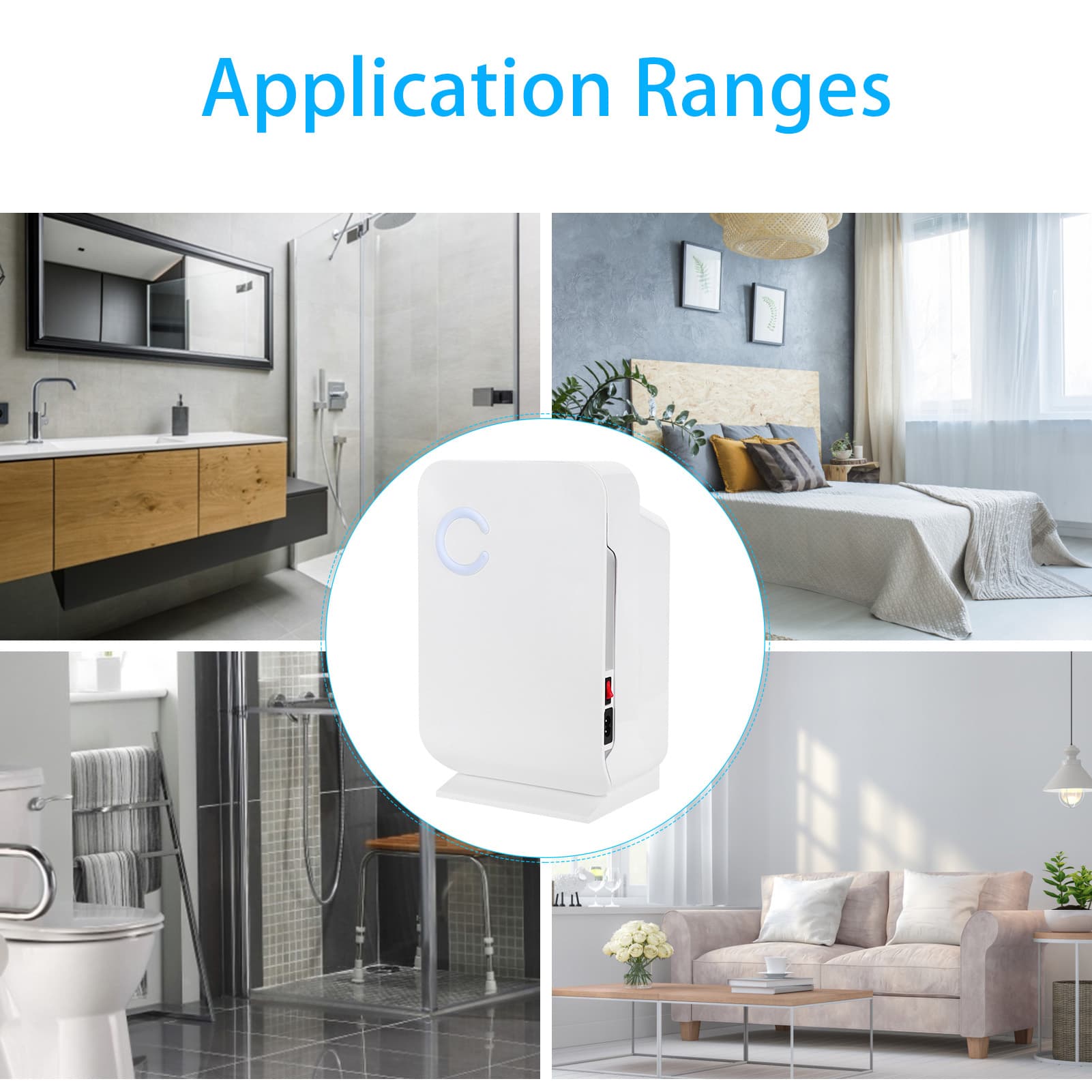 Mini Dehumidifier Electronic Refrigeration Semiconductor Dehumidification view 2