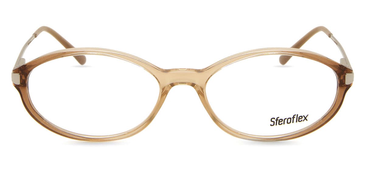Sferoflex SF1574 Women's Glasses, Brown, Size 53