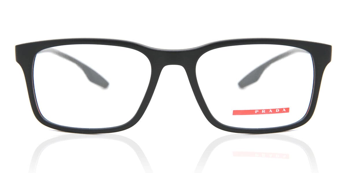 Prada Linea Rossa PS01LV Men's Glasses, Black, Size 54