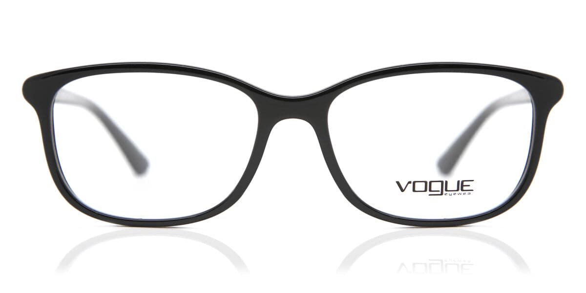 Vogue Eyewear VO5163 Wavy Chic Women's Glasses, Black, Size 51
