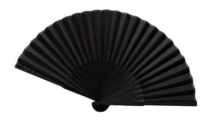 Black Folding Handheld Fan