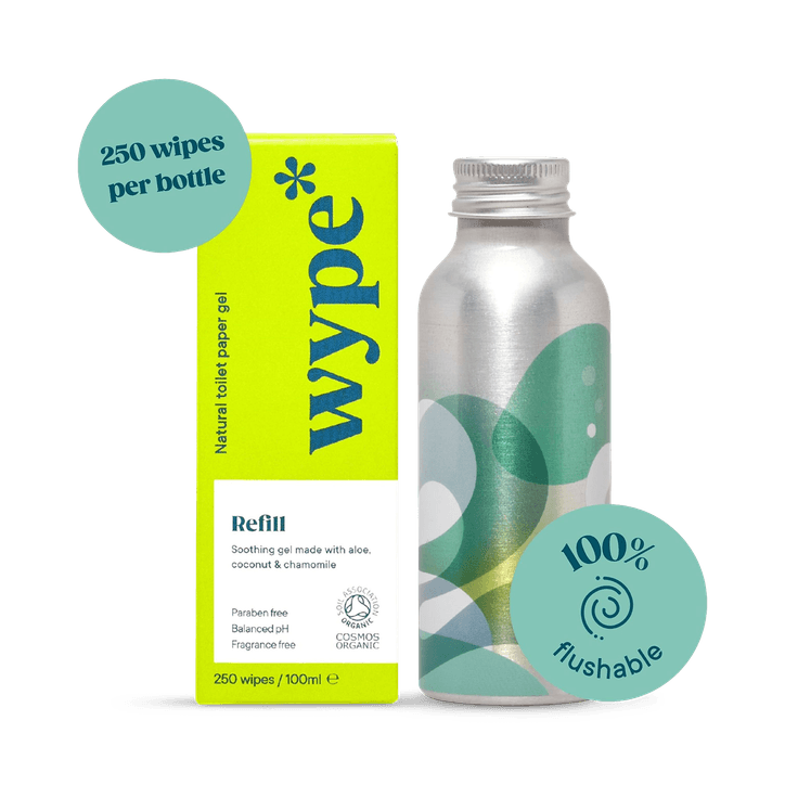 Wype Refill Gel For Toilet Paper 100ml