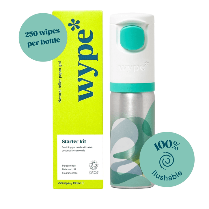 Wype Starter Kit Gel For Toilet Paper 100ml