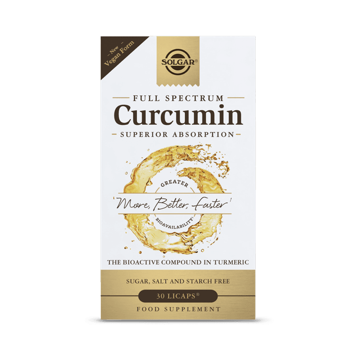 Solgar Full Spectrum Curcumin 30 Softgel Capsules