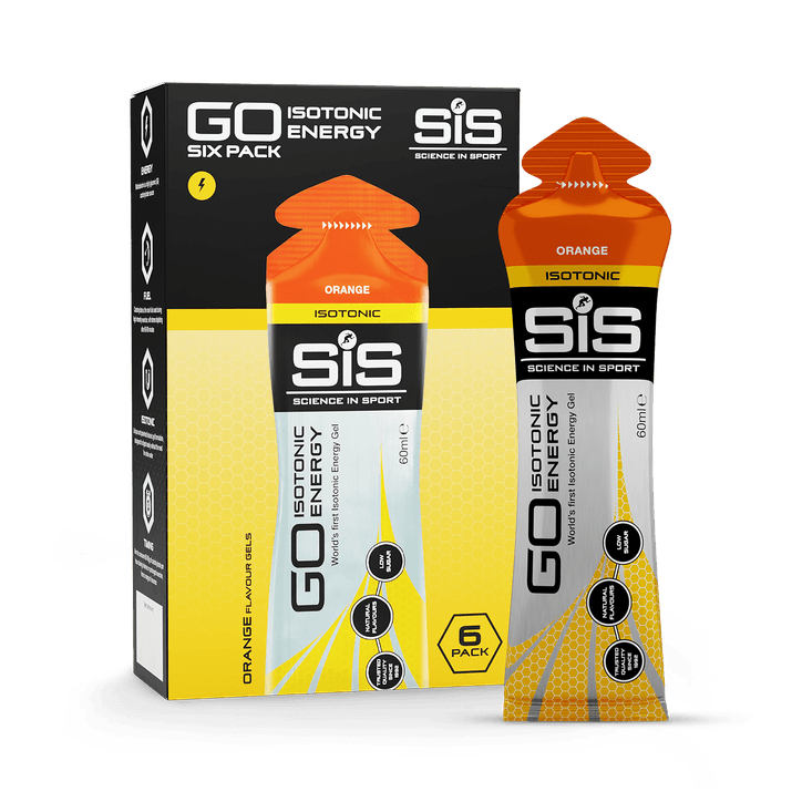 SiS GO Isotonic Energy Gel Orange 6 x 60ml