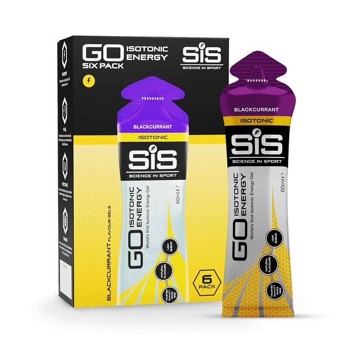 SiS GO Isotonic Energy Gel Blackcurrant 6 x 60ml