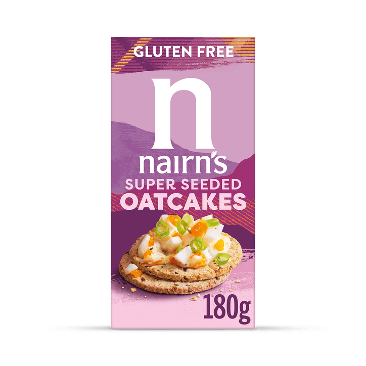 Nairn's Gluten Free Super Seeded Oatcakes 180g