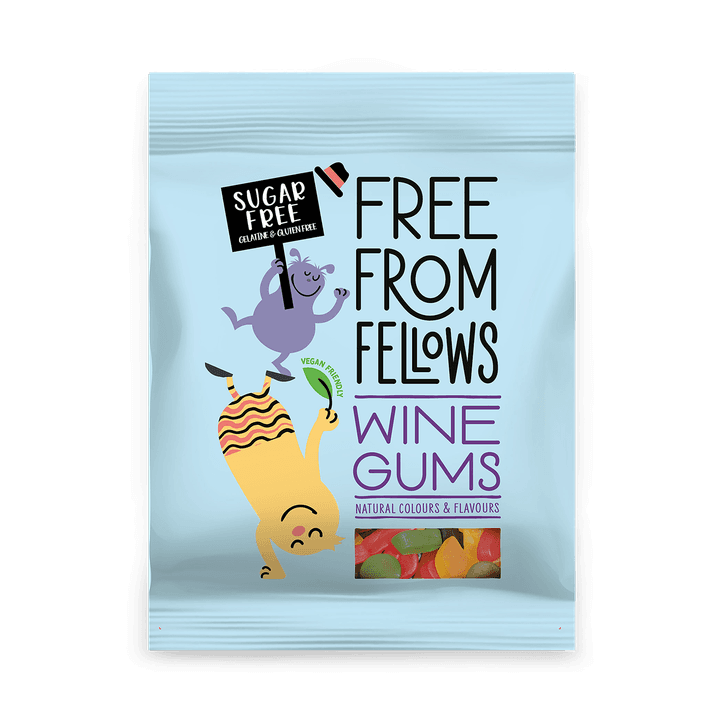 Free From Fellows Wine Gums 70g